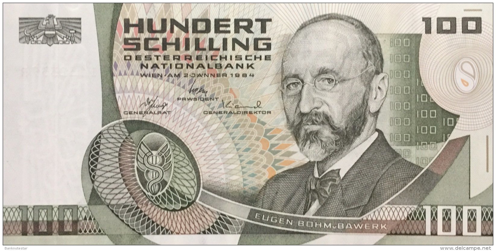 Austria 100 Schillinge, P-150 (2.1.1984) - UNC - Oesterreich