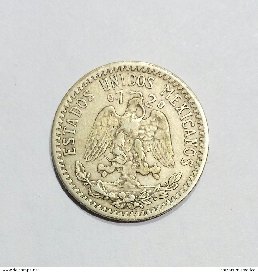 Messico / Mexico - 20 Centavos (1937) Silver / Ag - Messico