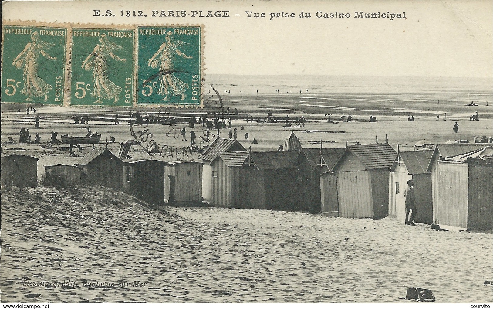 Le Touquet - Paris Plage - Vue Prise Du Casino Municipal - Le Touquet