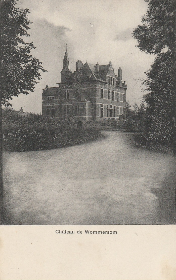 WOMMERSOM Par Tirlemont  ; Chateau , Kasteel , RARE - Linter