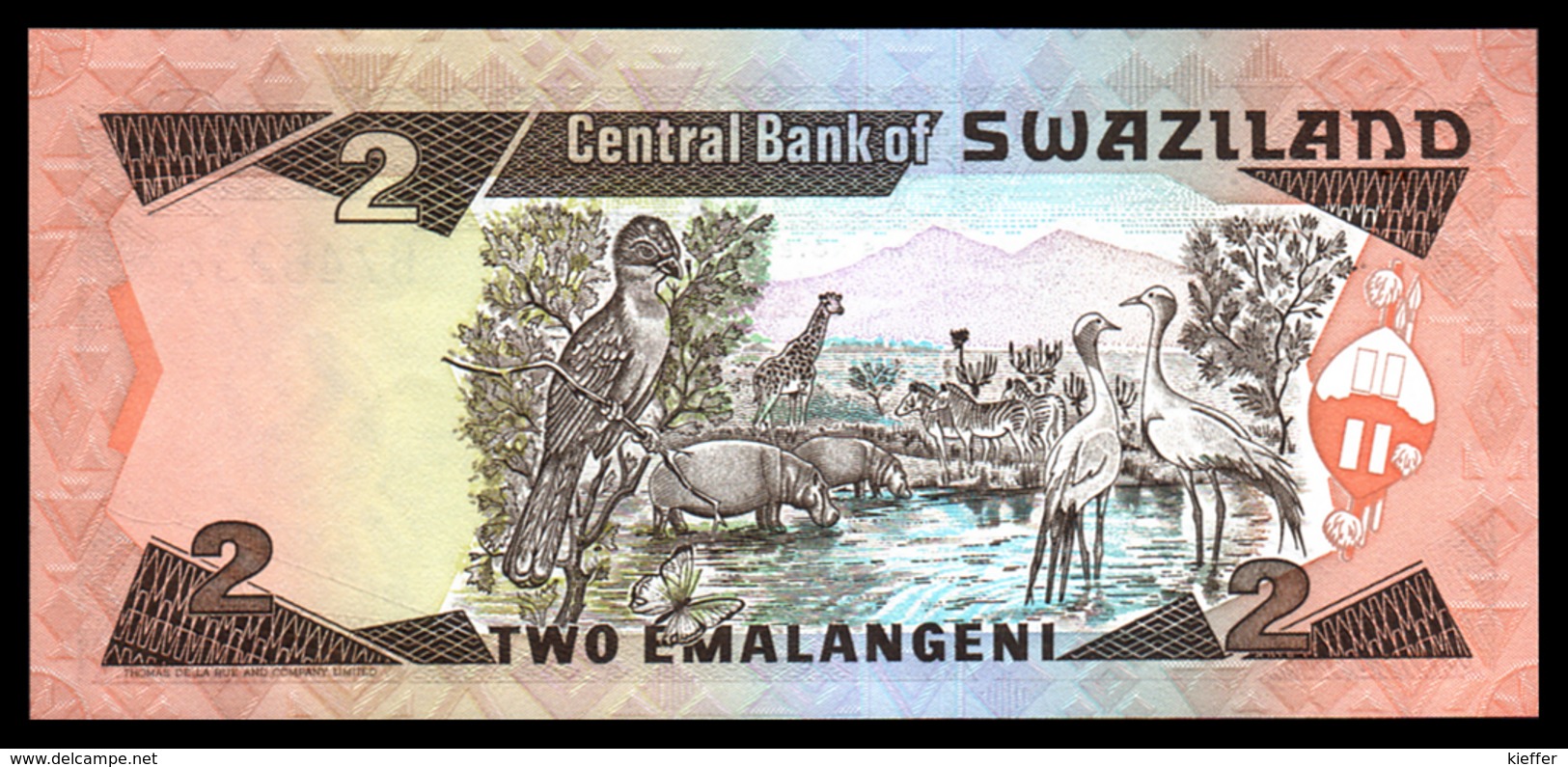 SWAZILAND - 2 Emalangeni - 1986-1987 - P13 - UNC - Swaziland