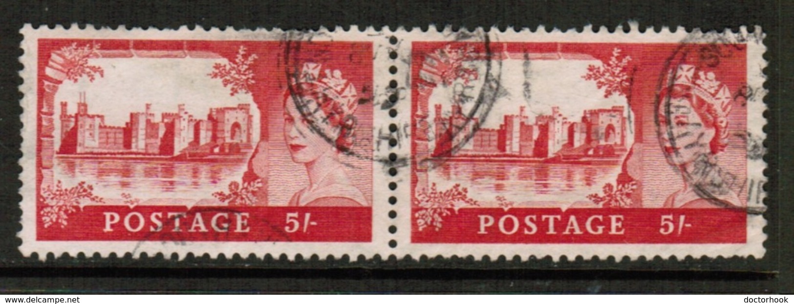 GREAT BRITAIN  Scott # 310 VF USED HORIZONTAL PAIR  (Stamp Scan # 515) - Used Stamps