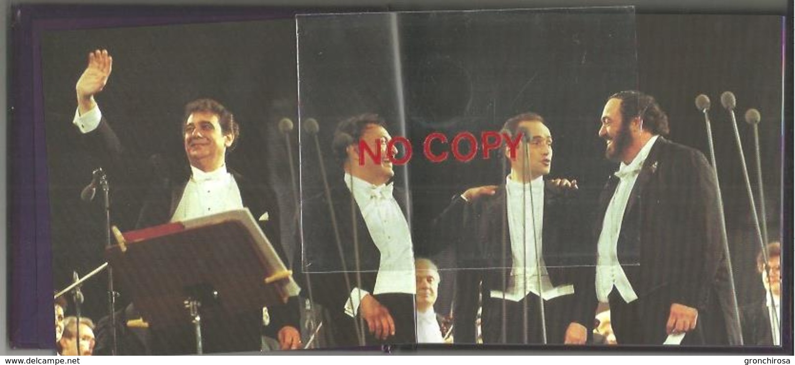 The Three Tenors In Concert, Carreras, Domingo, Pavarotti. Annullo Celebrativo Modena 21.6.1997. - Musica