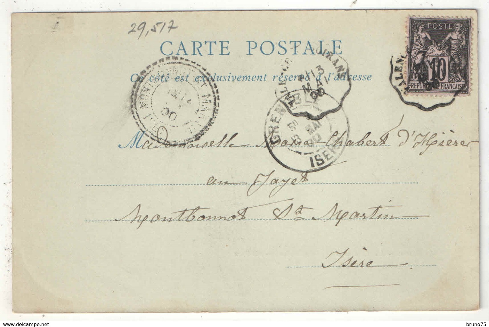 05 - LA GRAVE - La Meije Et Le Pont De Morian - ND 111 - 1900 - Altri & Non Classificati