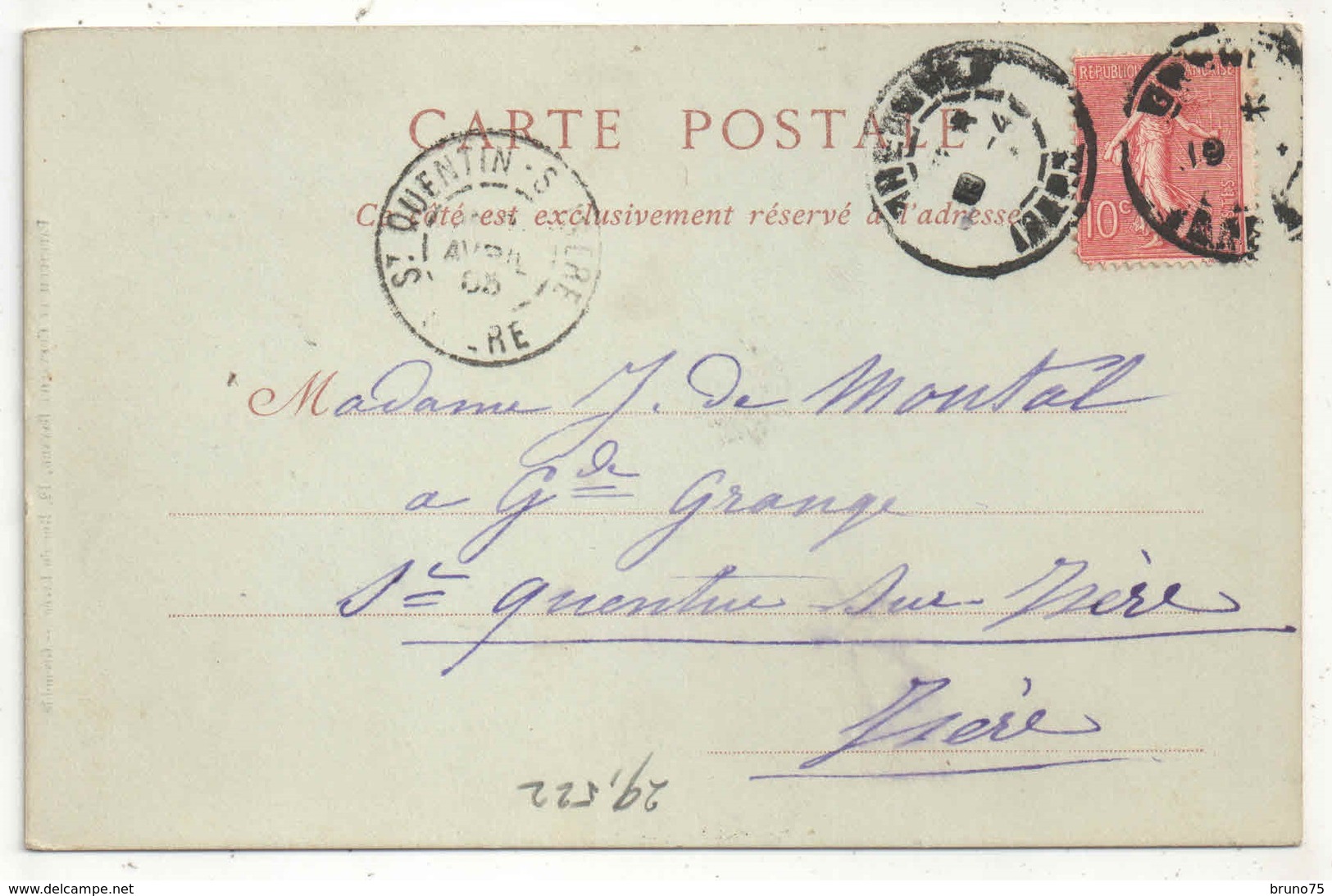 05 - LA GRAVE - La Meije Et Le Pont De Morian - ND 159 - 1905 - Altri & Non Classificati