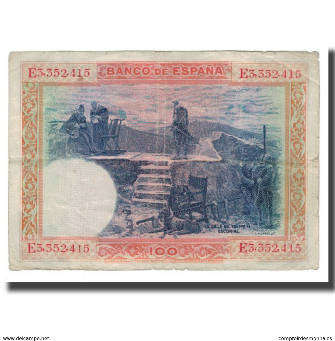 Billet, Espagne, 100 Pesetas, 1925, 1925-07-01, KM:69c, TB - 100 Pesetas