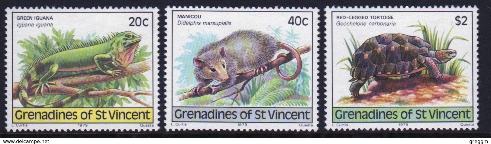 St.Vincent & Grenadines 1979 Set Of Stamps To Celebrate Wildlife. - St.Vincent & Grenadines