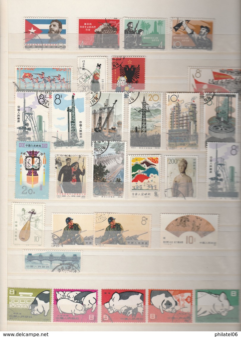 CHINA  COLLECTION STAMPS USED - Sonstige & Ohne Zuordnung