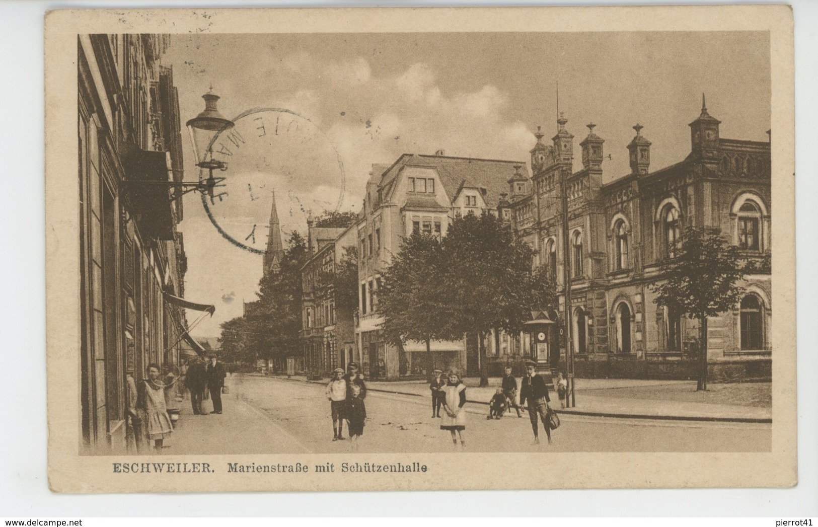 ALLEMAGNE - ESCHWEILER - Marienstrasse Mit Schützenhalle - Eschweiler