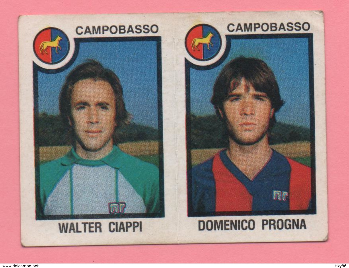 Figurina Panini 1982/83 - Campobasso, Walter Ciappi E Domenico Progna - Trading Cards