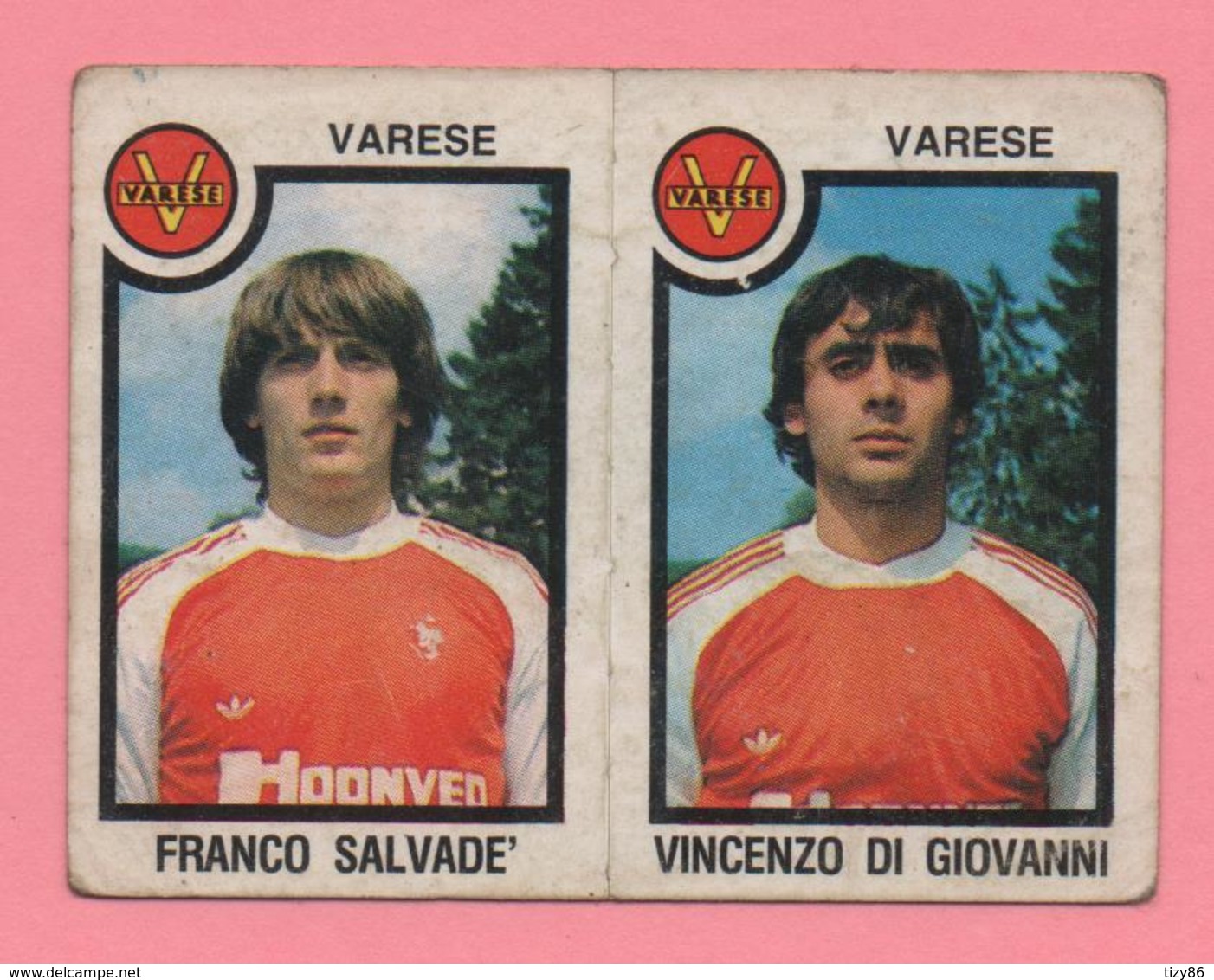 Figurina Panini 1982/83 - Varese, Franco Salvadè E Vincenzo Di Giovanni - Trading Cards