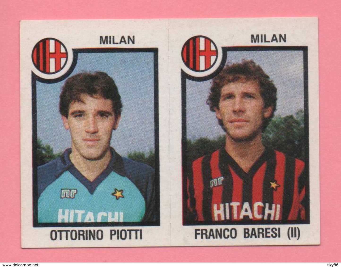 Figurina Panini 1982/83 - Milan, Ottorino Piotti E Franco Baresi - Trading Cards
