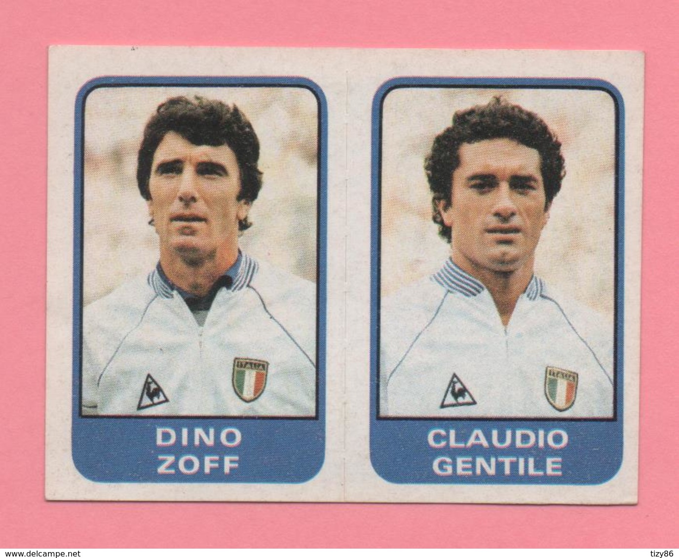 Figurina Panini 1982/83 - Italia, Dino Zoff E Claudio Gentile - Trading Cards