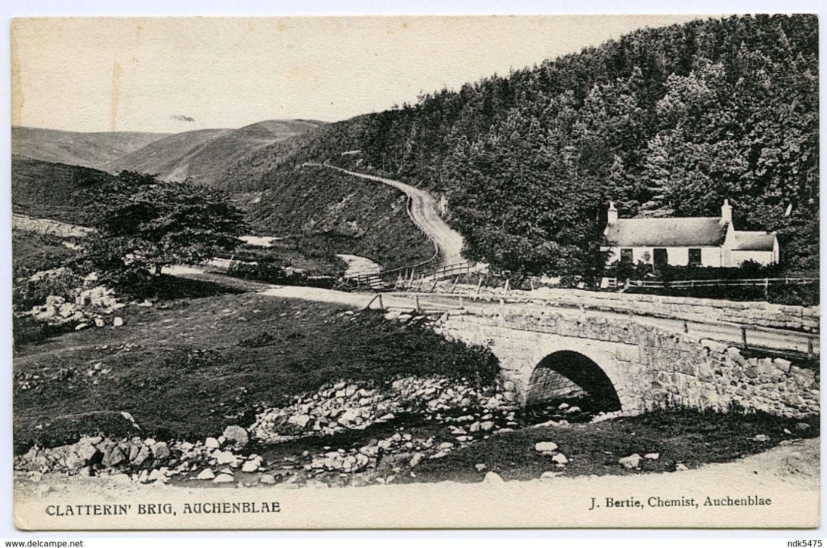 AUCHENBLAE / AUCHINBLAE : CLATTERIN' BRIG - Aberdeenshire