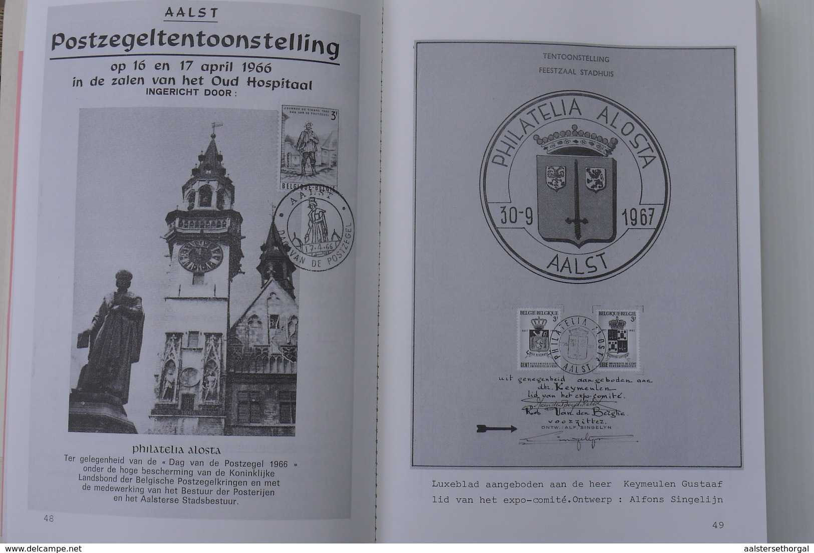 Aalst  1985 Philatelia Alosta Jubileumboek - Historical Documents