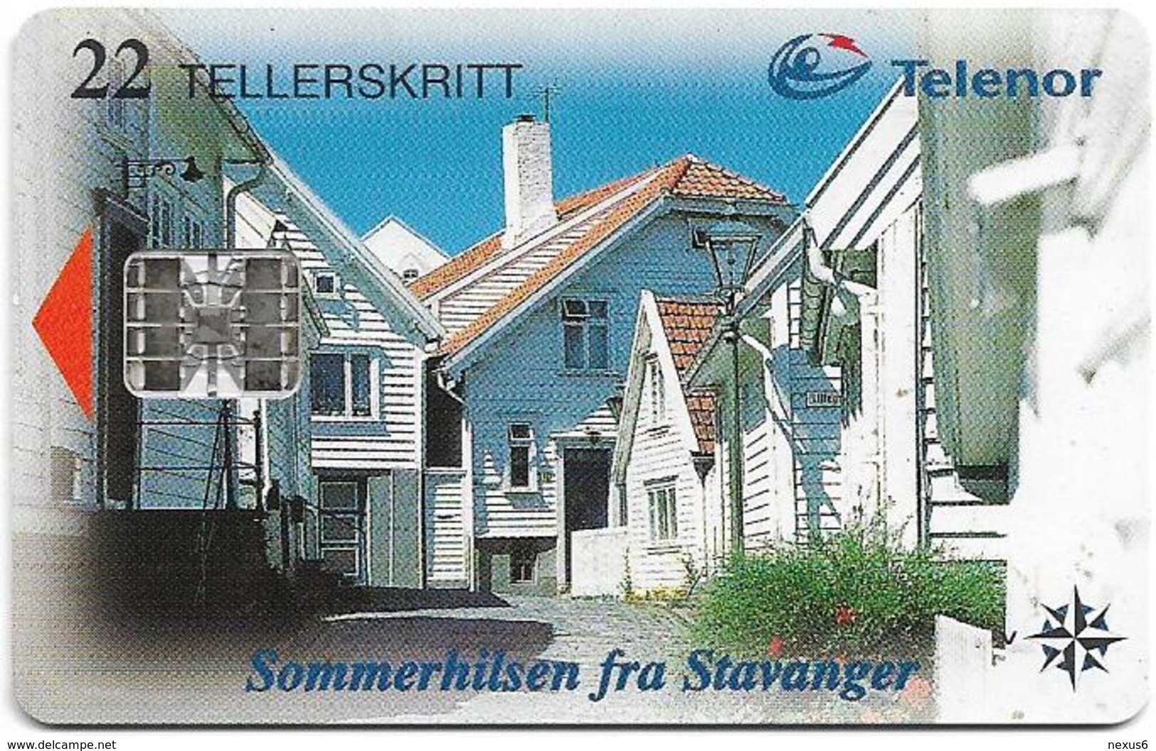 Norway - Telenor - Stavanger - N-124A2 (Cn.  C85024937) 06.1998, 18.842ex, Used - Norvège