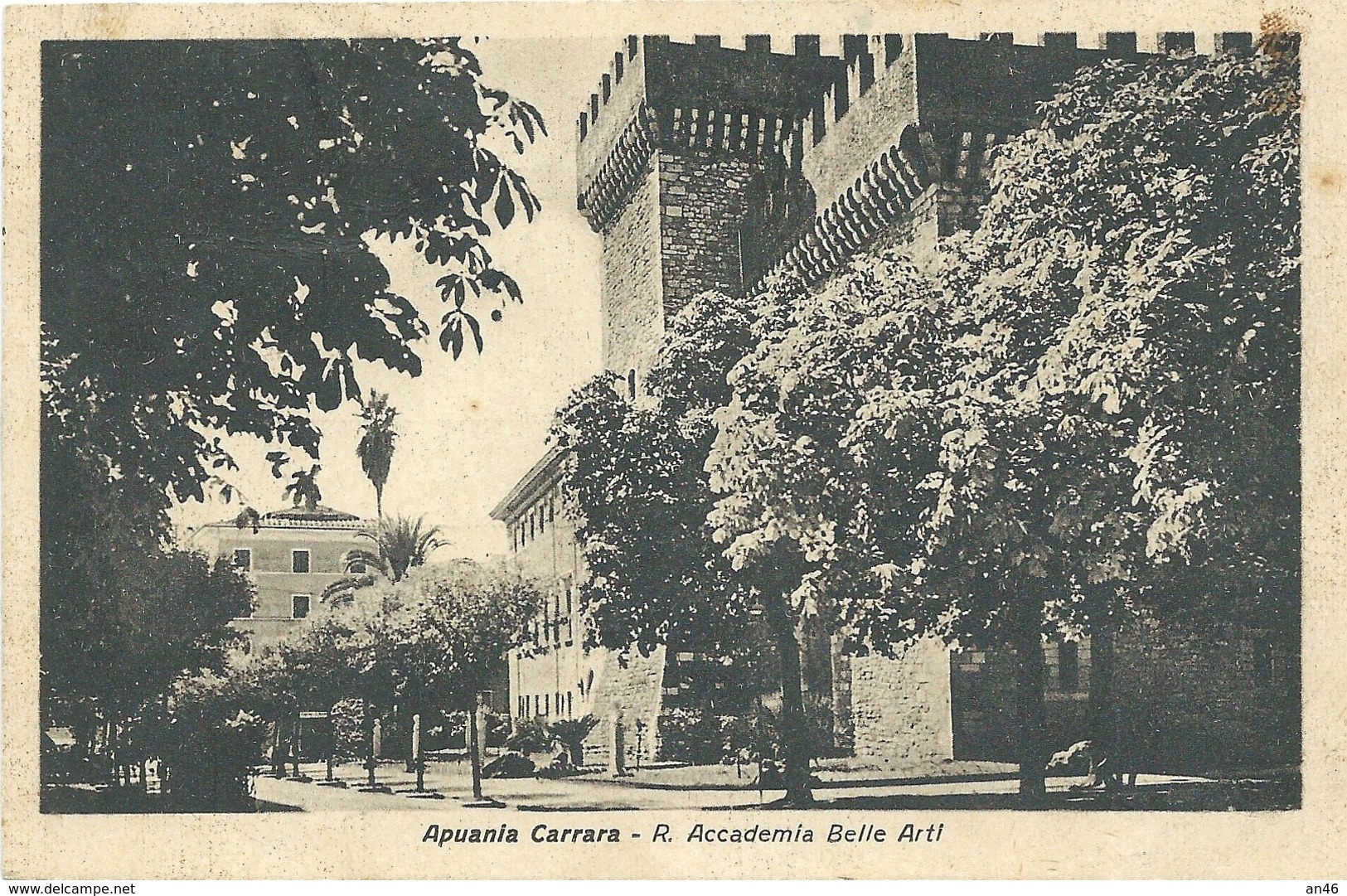 APUANIA CARRARA R. ACCADEMI BELLE ARTI  VG AUTENTICA 100% - Massa