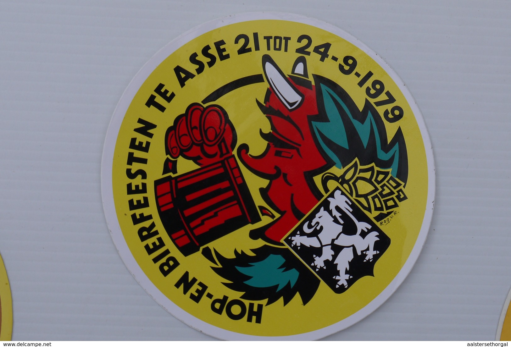 Asse 1979 Hop En Bierfeesten Sticker - Stickers