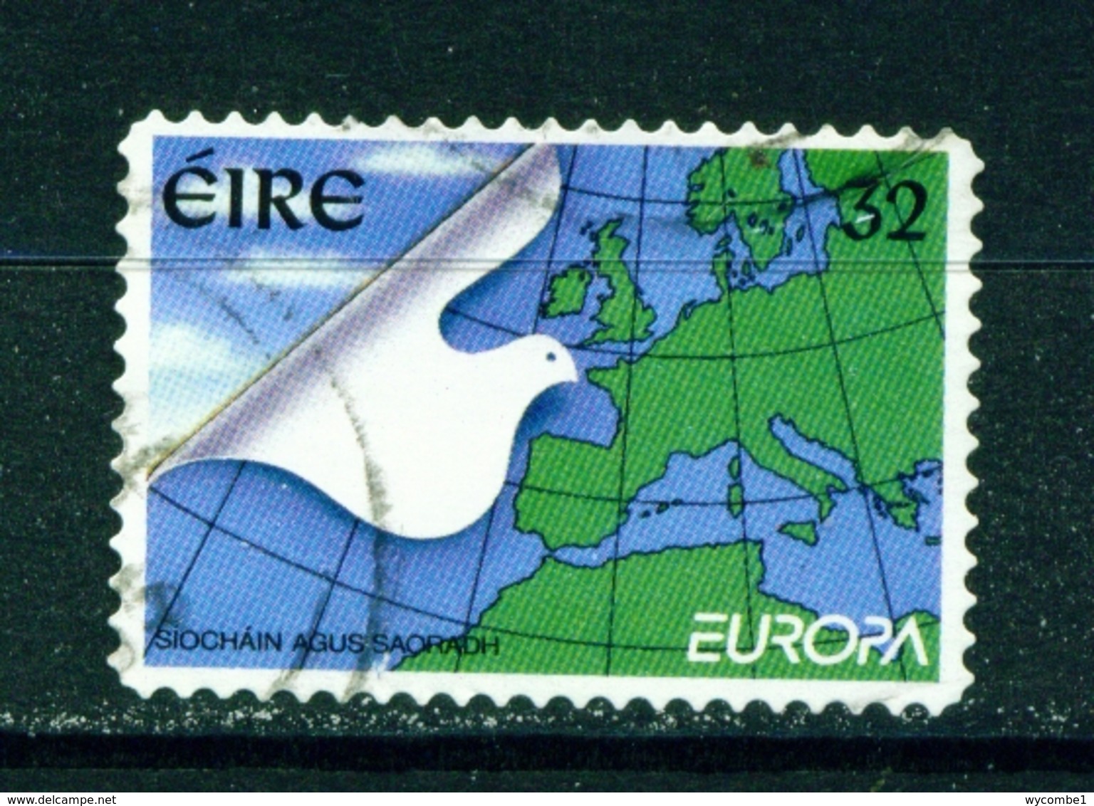 IRELAND  -  1995 Europa  32p Self Adhesive Used As Scan - Used Stamps