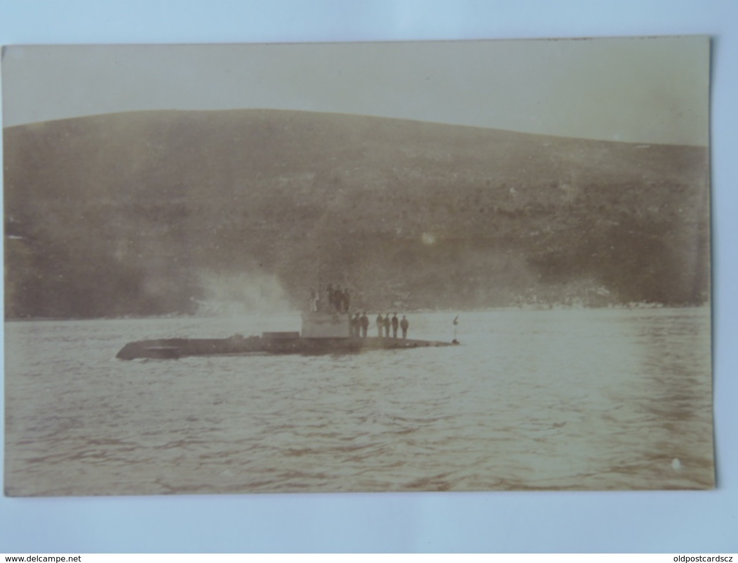 K.U.K. Kriegsmarine Marine Pola Foto Photo SMS 374 1914 U Boot Submarine - Warships