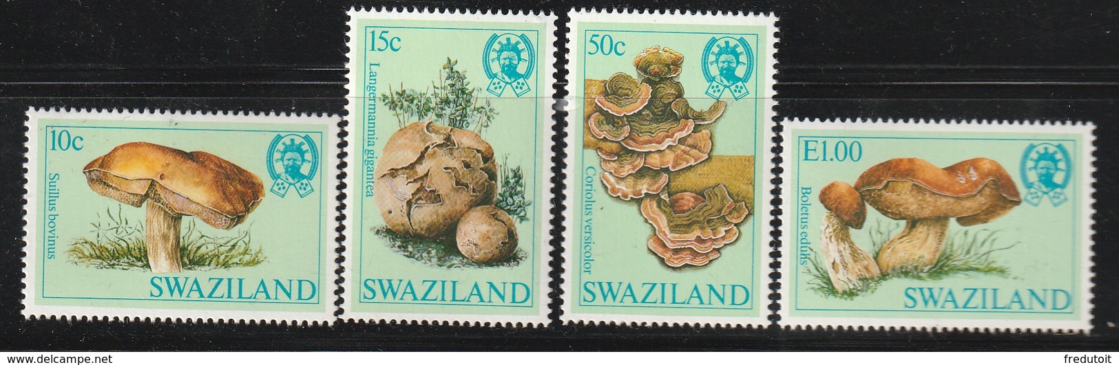 SWAZILAND - N° 460/3 ** (1984) Champignons - Swaziland (1968-...)