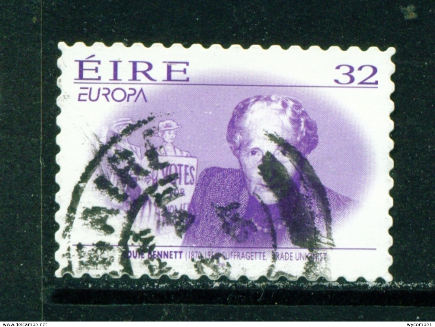 IRELAND  -  1996 Europa  32p Self Adhesive Used As Scan - Used Stamps