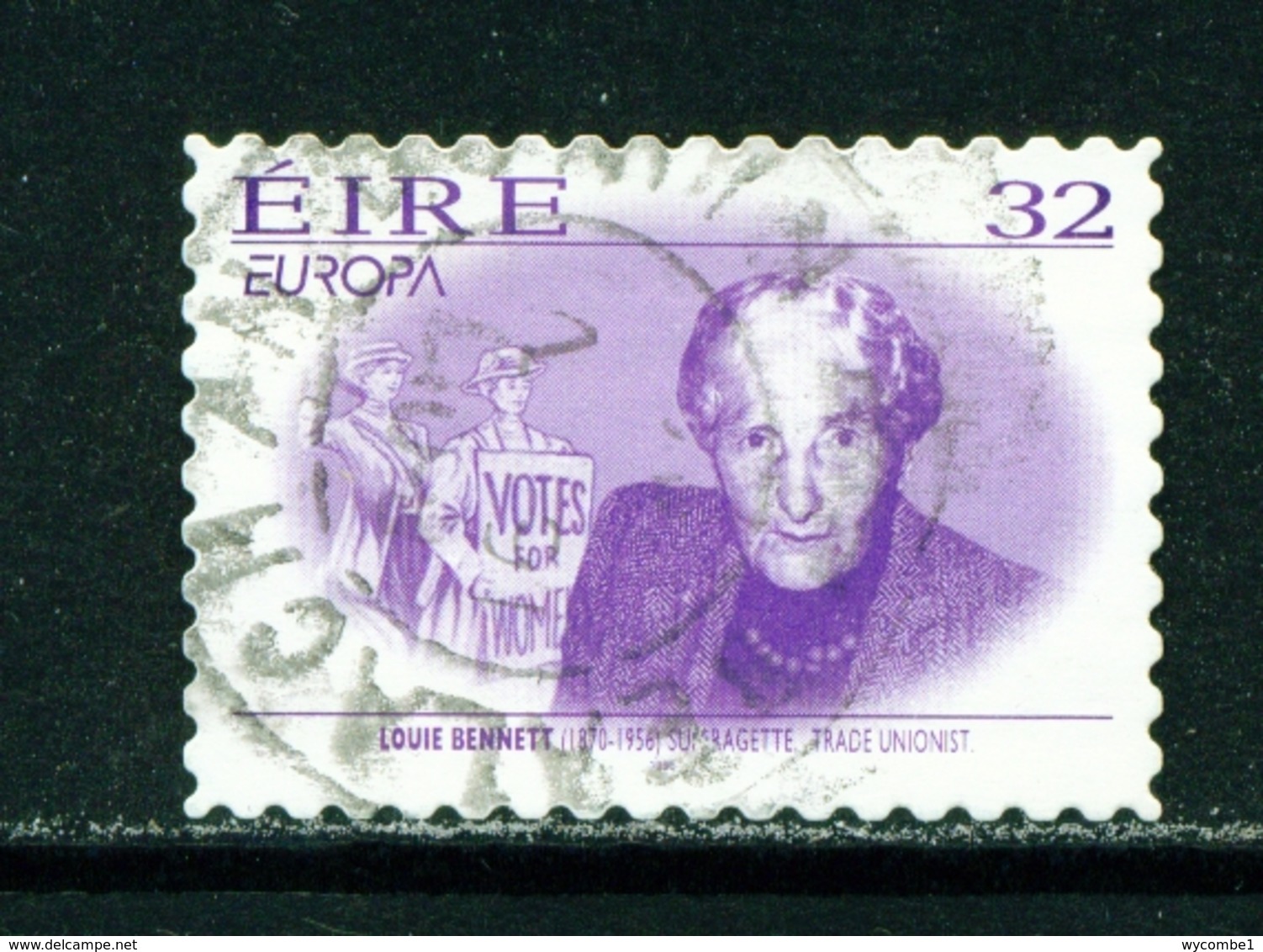 IRELAND  -  1996 Europa  32p Self Adhesive Used As Scan - Used Stamps