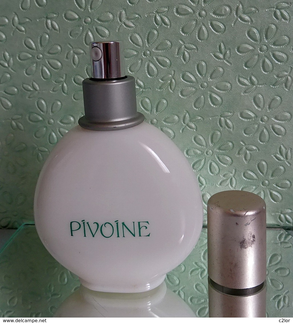 Flacon Vaporisateur "PIVOINE " D'Yves ROCHER Eau De Toilette 60 Ml VIDE/EMPTY - Flacons (vides)