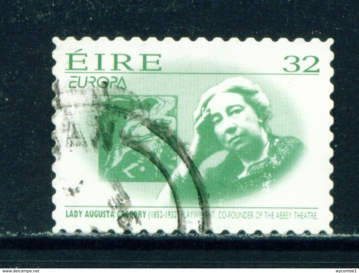 IRELAND  -  1996 Europa  32p Self Adhesive Used As Scan - Usados