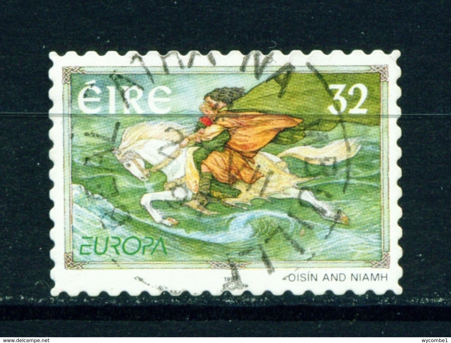 IRELAND  -  1997 Europa  32p Self Adhesive Used As Scan - Used Stamps