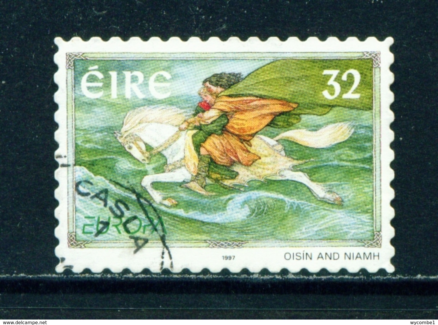 IRELAND  -  1997 Europa  32p Self Adhesive Used As Scan - Used Stamps