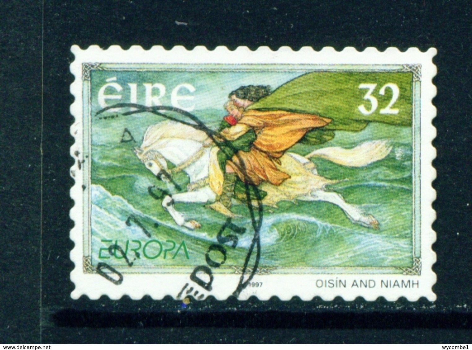 IRELAND  -  1997 Europa  32p Self Adhesive Used As Scan - Used Stamps