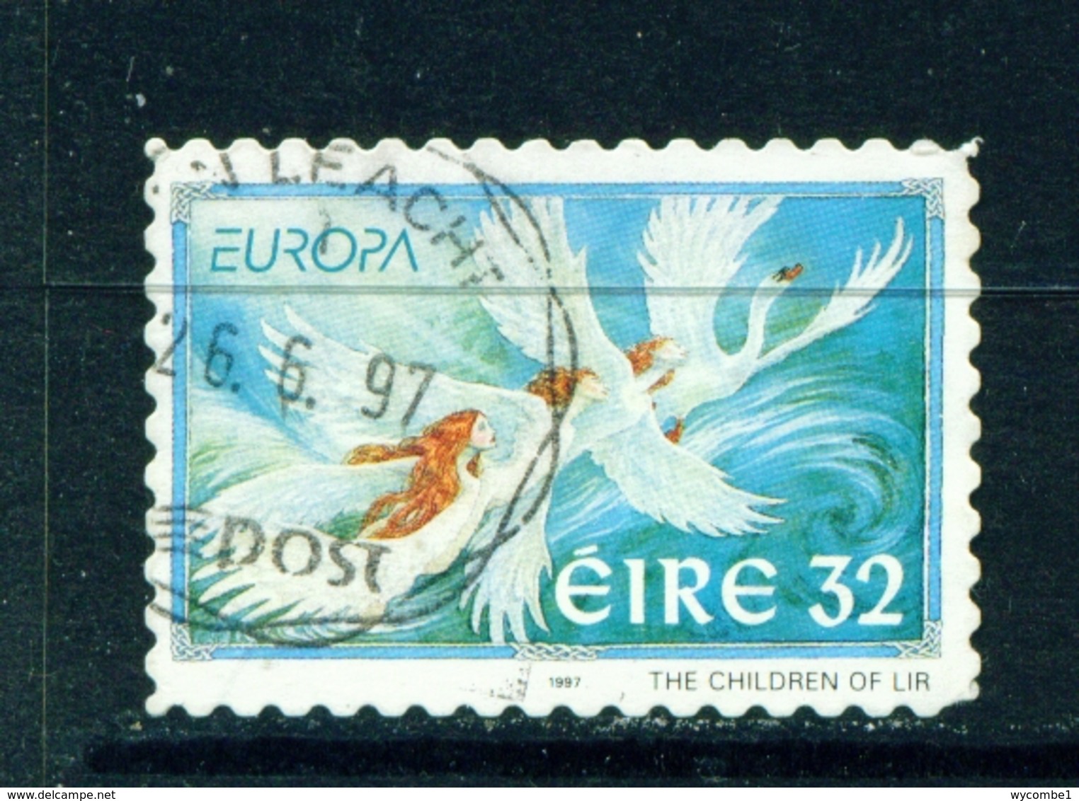 IRELAND  -  1997 Europa  32p Self Adhesive Used As Scan - Used Stamps