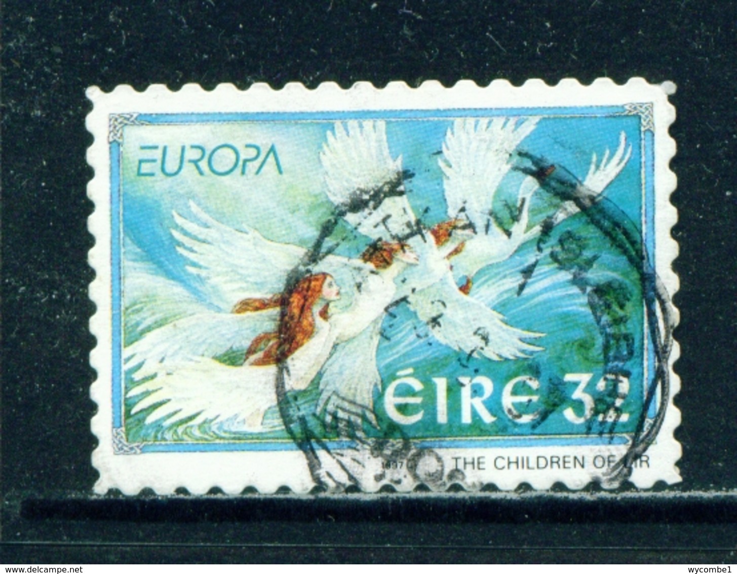 IRELAND  -  1997 Europa  32p Self Adhesive Used As Scan - Used Stamps