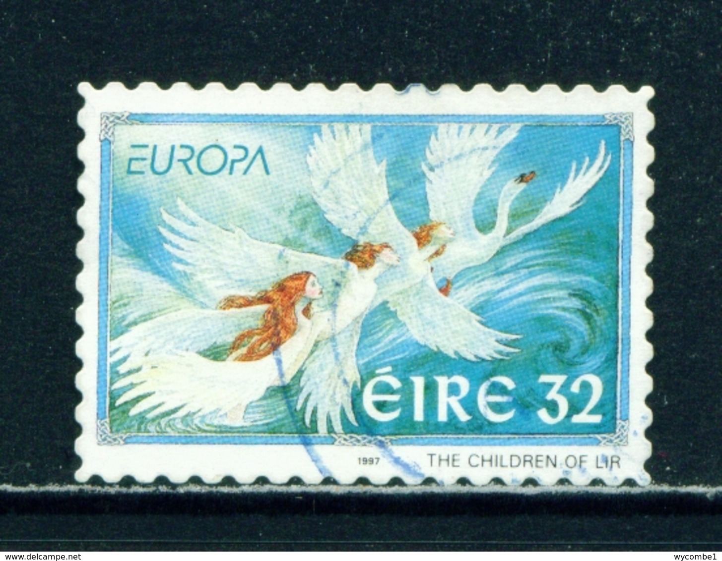 IRELAND  -  1997 Europa  32p Self Adhesive Used As Scan - Used Stamps