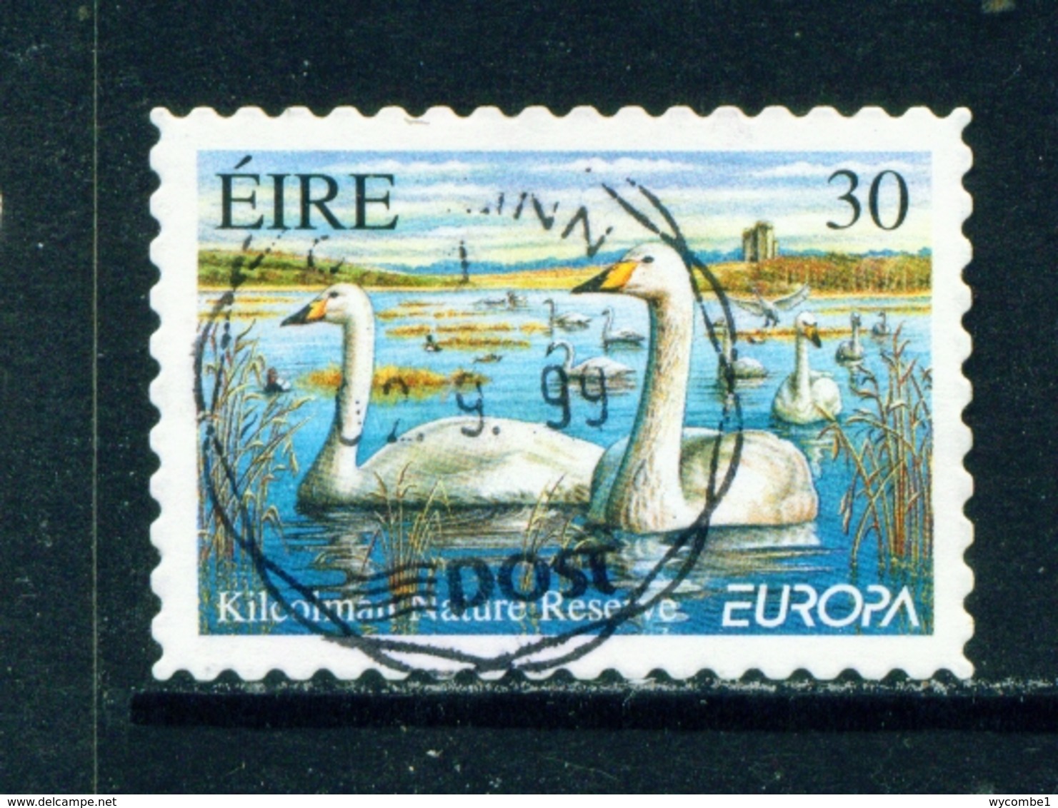 IRELAND  -  1999 Europa  30p Self Adhesive Used As Scan - Gebraucht