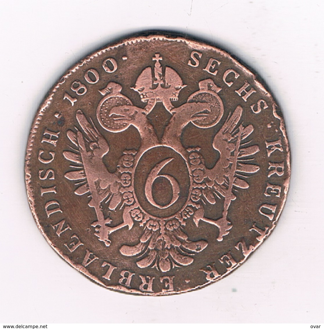 6 KREUZER 1800  C OOSTENRIJK /4888/ - Austria