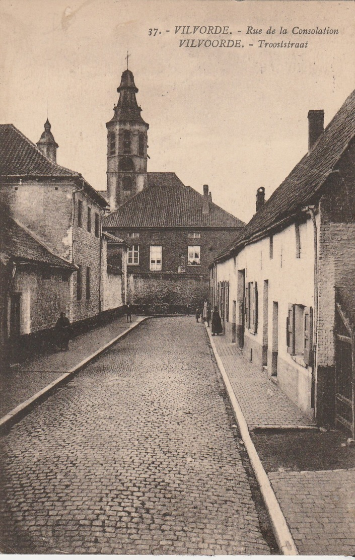 Vilvorde , Vilvoorde ,  Rue De La Consolation , Trooststraat  , ( Henri Georges ,n° 37 ) - Vilvoorde