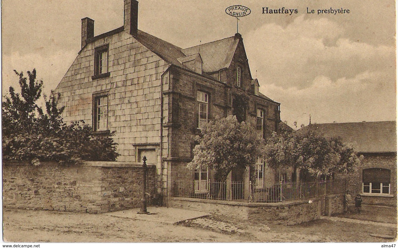 Haut-Fays - Le Presbytère - Edit. Thiry - Circulé 1942 - SUPER - Daverdisse