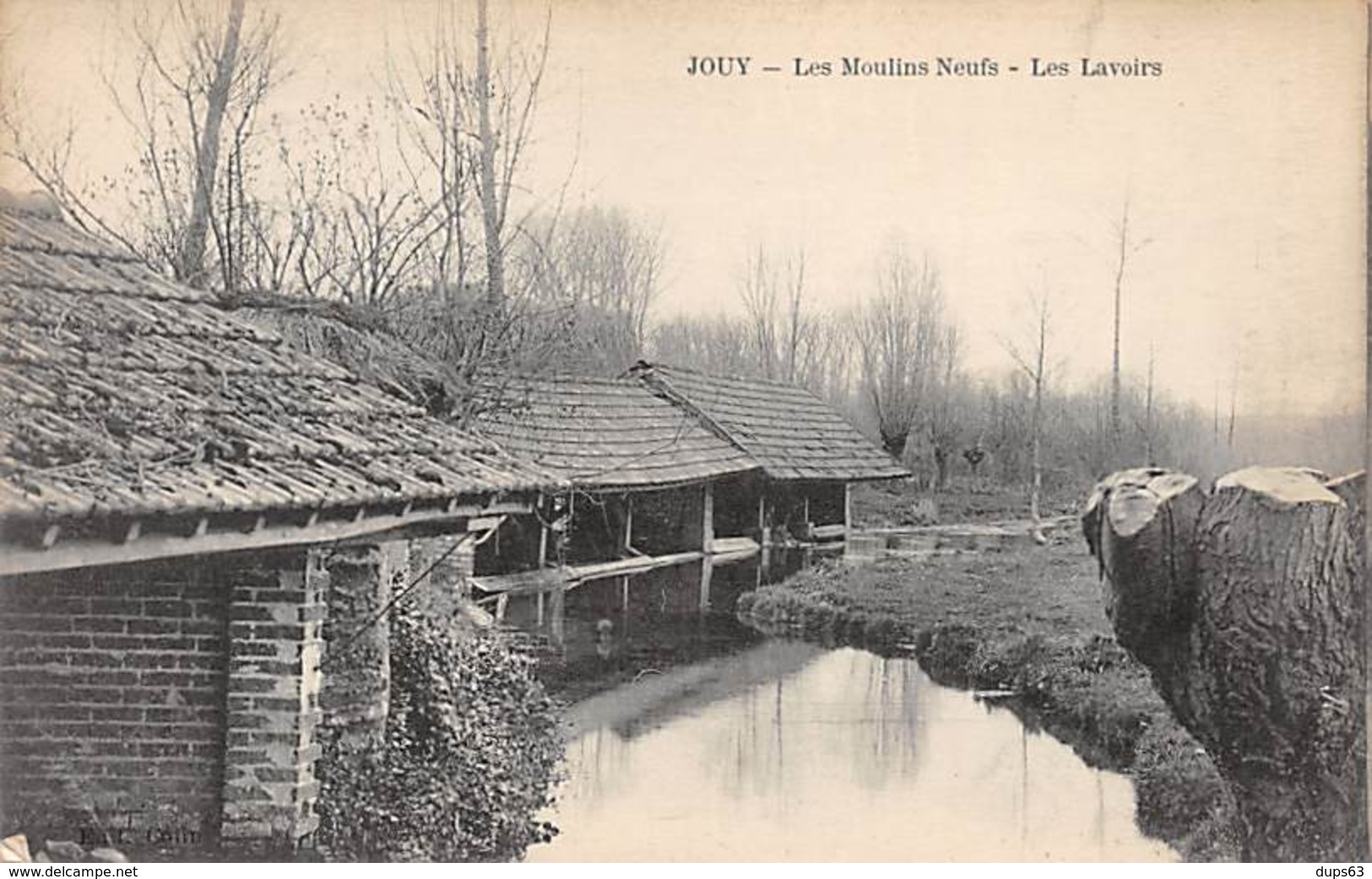JOUY - Les Moulins Neufs - Les Lavoirs - Très Bon état - Jouy