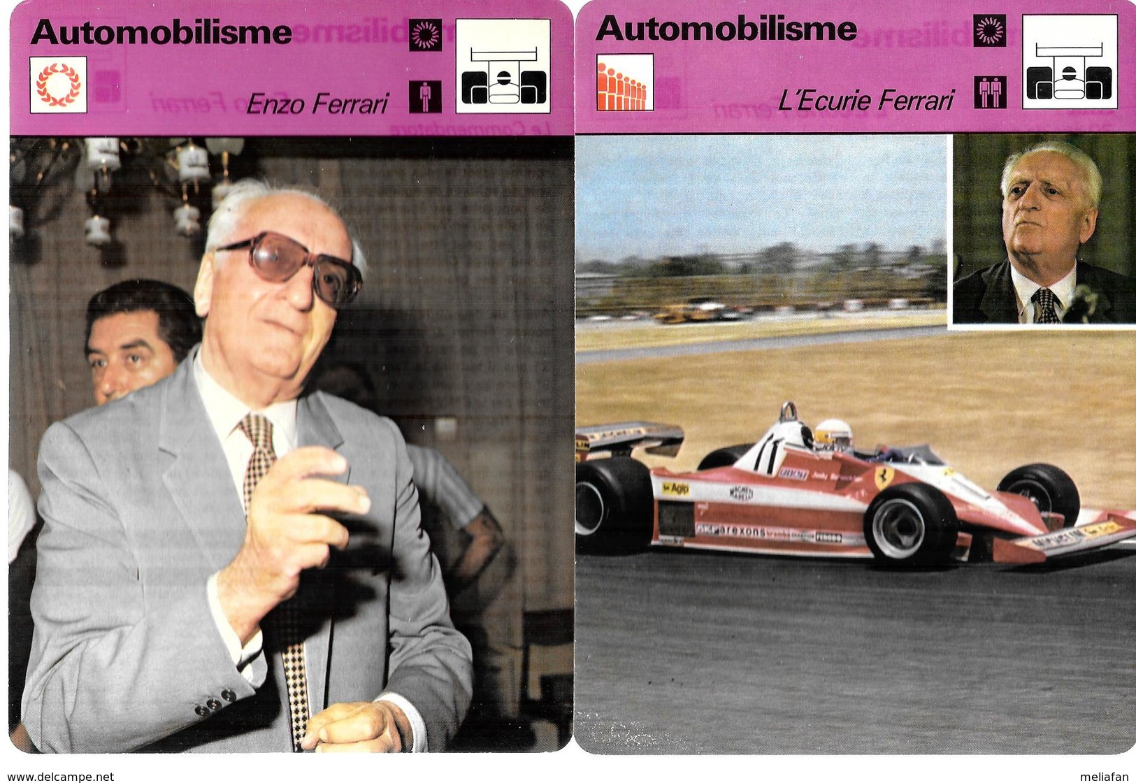 GF1406 - CARTOLINE EDIZIONE RENCONTRE - SCUDERIA FERRARI - ENZO FERRARI - Autorennen - F1