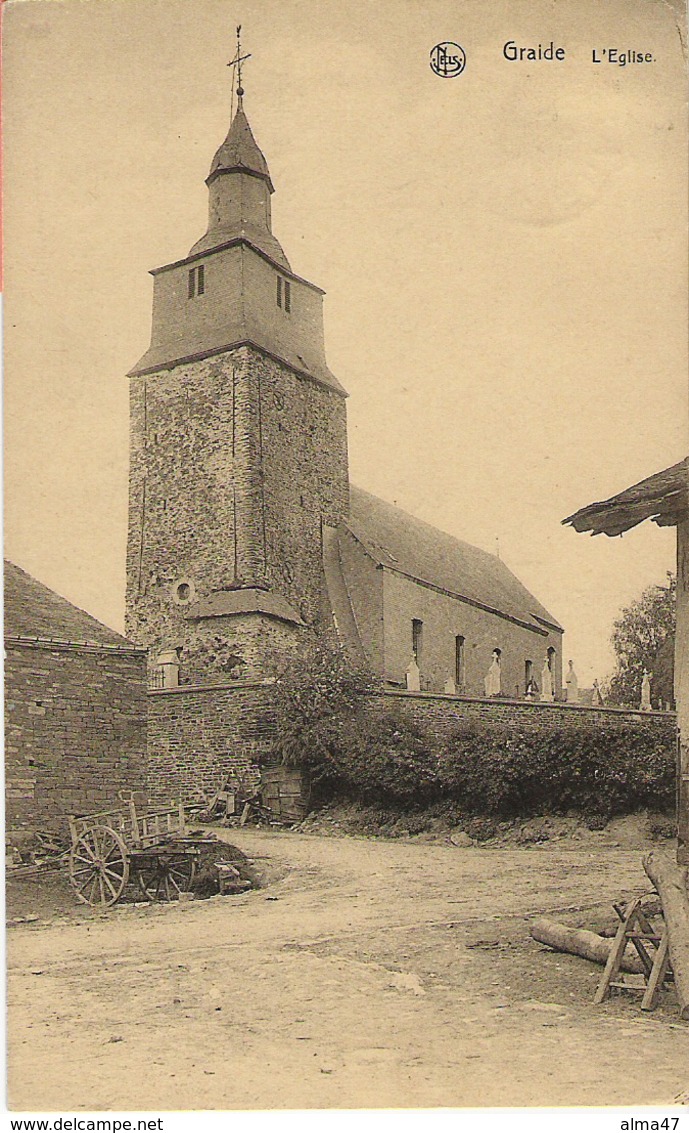 Graide - L'église - Circulé  - Edit. Nells Thil - SUPER - Bièvre