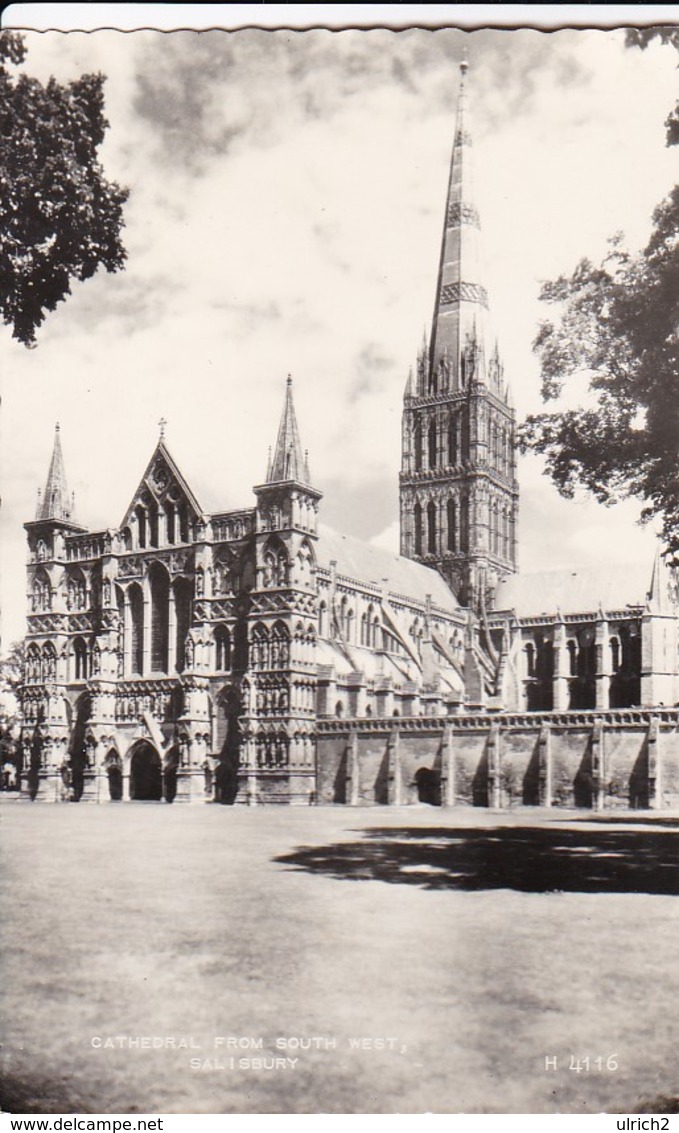 PC Salisbury - Cathedral From South West (42020) - Salisbury