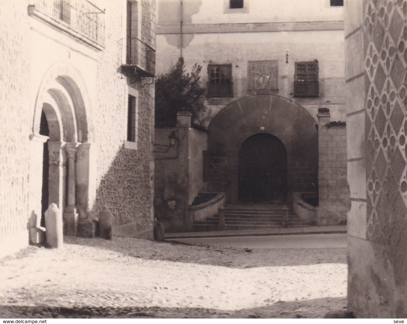 SEGOVIE 1949 CASA De SEGOVIA Et De LOZOYA Photo Amateur Environ 7,5 Cm X 5,5 Cm ESPAGNE - Lugares