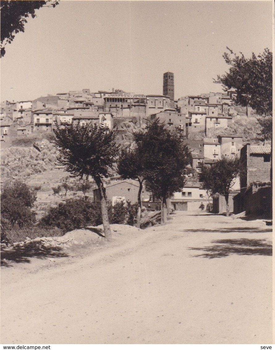 TIERGA 1950 Photo Amateur Environ 7,5 Cm X 5,5 Cm ESPAGNE - Lugares