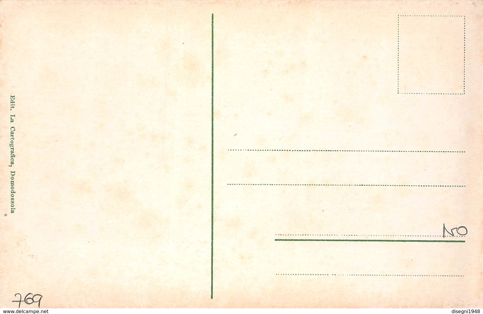 M08248 "TUNNEL SEMPIONE"INGRESSO SUD-ISELLE (VCO)-TRENO - CART. ORIG. NON SPED. - Verbania