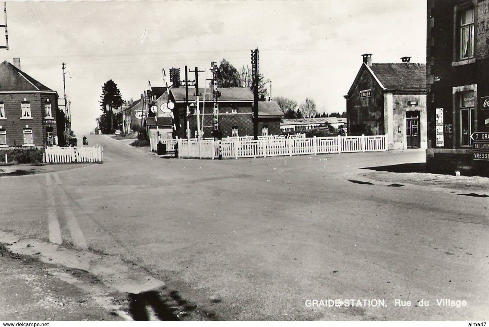 Graide Station - Gare Rue Du Village - Pas Circulé - Edit A. Smetz - Bièvre