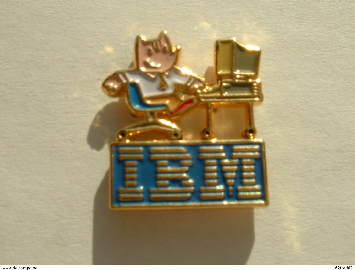 PIN'S IBM - J.O BARCELONE 92 - Informatica