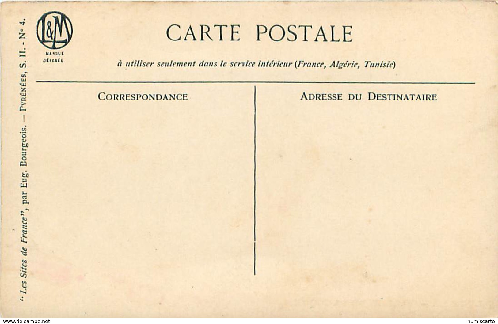 lot 8 cpa Les Sites de France par Eugène Bourgeois - Pyrénées et Arcachon