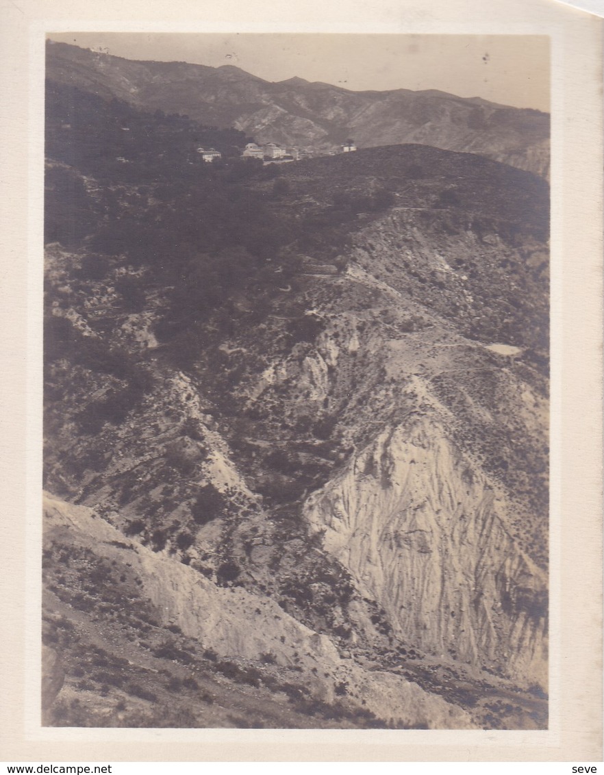 Gouffre De LANJARON 1912 Photo Amateur Environ 7,5 Cm X 5,5 Cm ESPAGNE - Lugares